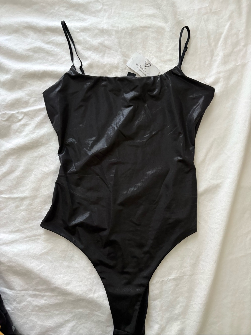 black bodysuit